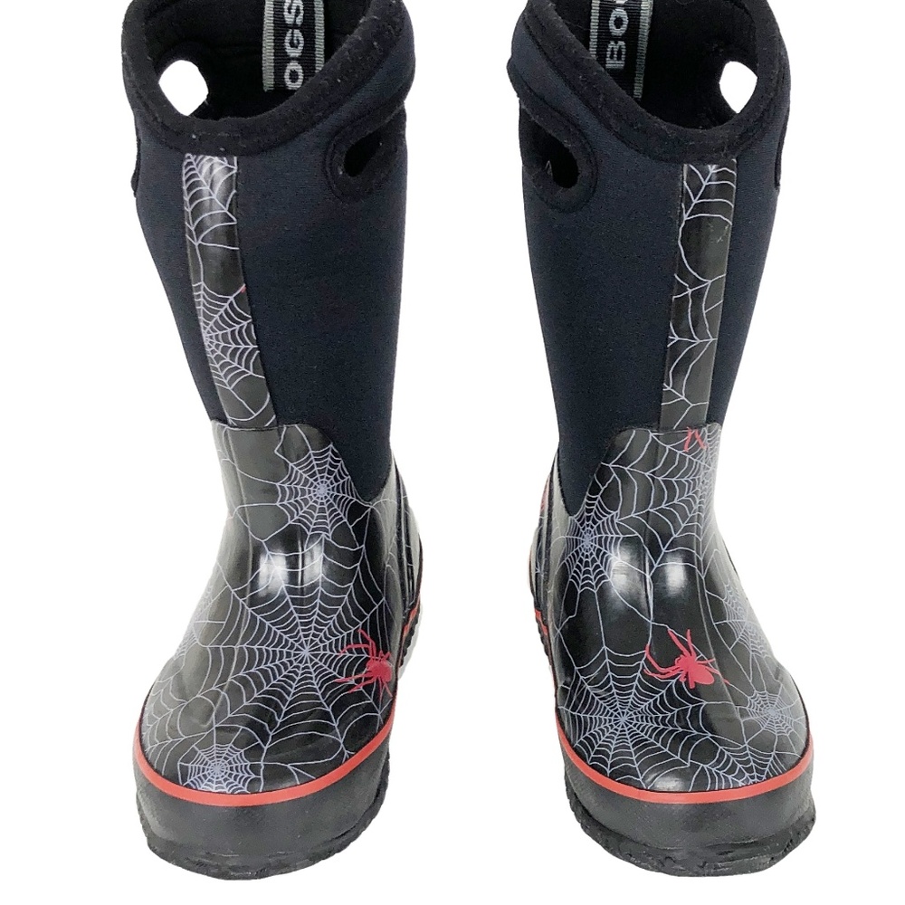 BOGS Size 10 Youth Spider Man High Spiders Pull On